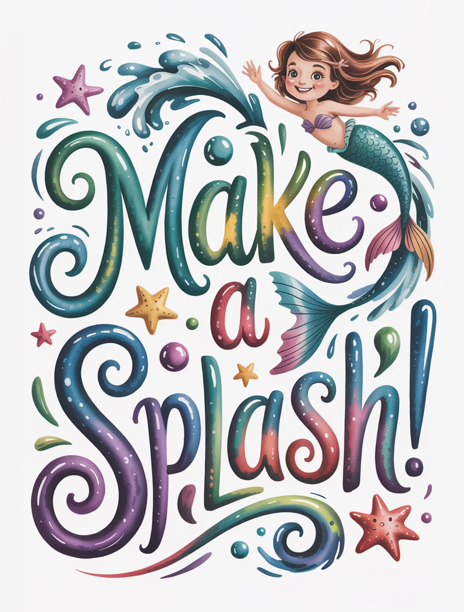 Kids Mermaid Wish Alt1